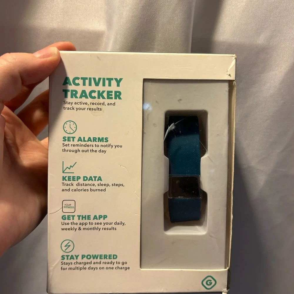 Smart Activity Tracker with Blue Band